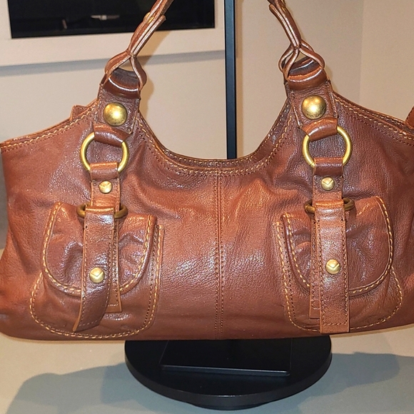 Via Spiga Handbags - STUFF THE BAG Via Spiga Shoulder Bag Genuine Leather  Vintage